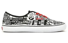 Vans Authentic Vault Firmament UA VLT LX 报纸 低帮 板鞋 男女同款 黑白 / Кроссовки Vans Authentic Vault VN0A4CS4SM6