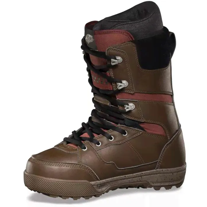 Ботинки для сноуборда мужские Vans MN INVADO PRO Brown/Red, размер 42 (VA54FNBRX)-0