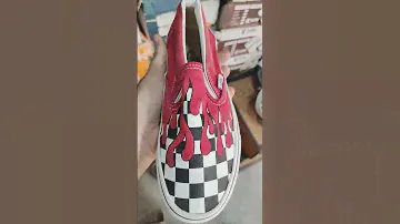 Vans flame check board Size euro 36.5Cod All over Pakistan Price 1900 For order WhatsApp 03312211247