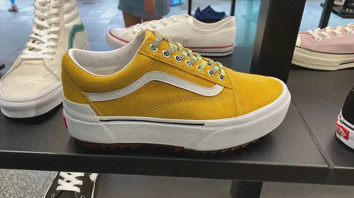 Vans Old Skool Stacked (Golden Yellow/True White)