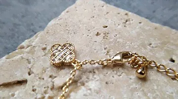 браслет Van Cleef Ван Клиф позолота