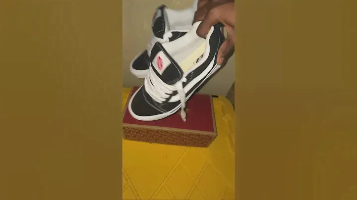 Vans “Knu Skool” Black & White 🔥 #fashion #vans #skater #kanyewest
