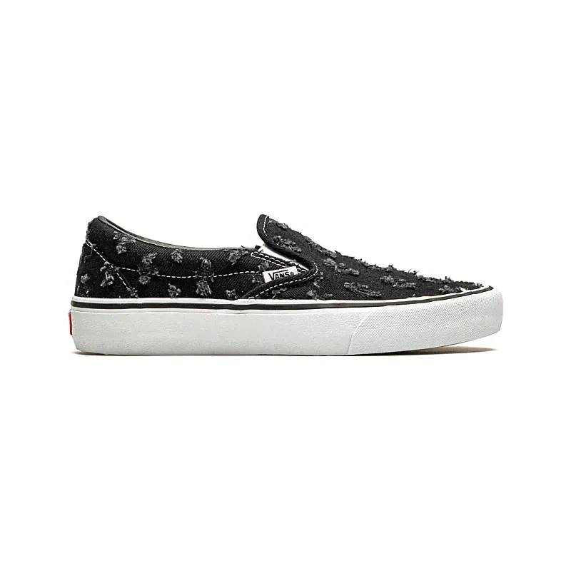 Vans Vans Slip-On Supreme Hole Punch Denim Black-0