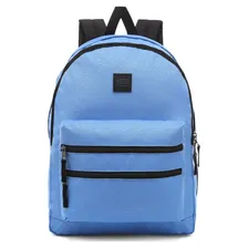 Школьный рюкзак Vans Schoolin It Ultramarine женский на молнии с двумя отделениями голубой