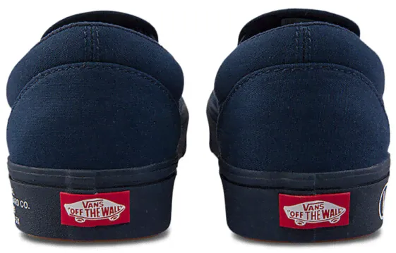 Слипоны Vans ComfyCush Slip-On Blk Blu-2