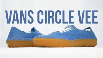 VANS CIRCLE VEE (лунно-синий): распаковка, обзор и на ногах