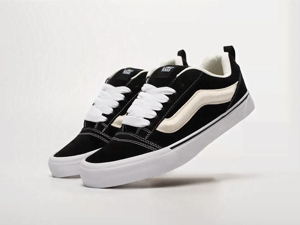 Кеды IMRAN POTATO x VANS Knu Skool черные мужские 18701-01