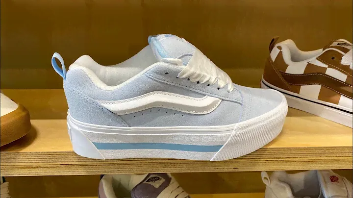 Vans KNU Stack (Vintage Satin Dream Blue) - Style Code: VN00CP6DRM.BLU
