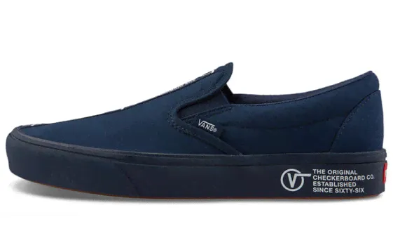 Слипоны Vans ComfyCush Slip-On Blk Blu-1