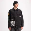 Ветровка VANS Mn Drill Chore Coat Micro Daze Black 2022 194905639271, размер S