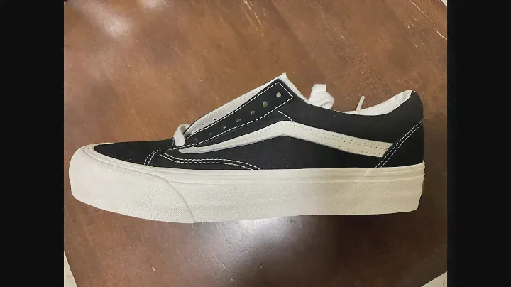 【開箱/Unboxing】Vans Old Skool VR3 "Black and White / Vans Old Skool VR3 經典黑白配色