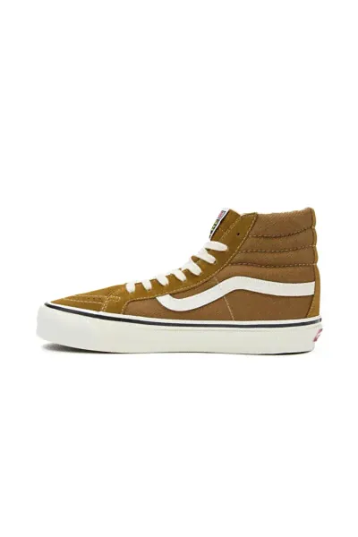 Коричневые унисекс кроссовки для повседневной носки Vans Mte Sk8-Hi Reissue 38-4