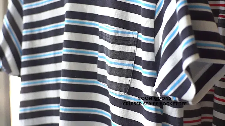 Noon Goons * CRUISER STRIPE POCKET TEE