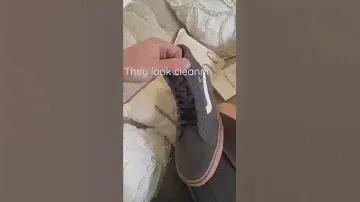 Hot New Vans hi-top sneakers unboxing short video #vans REACTION TO VANS OFF THE WALL BRAND NEW