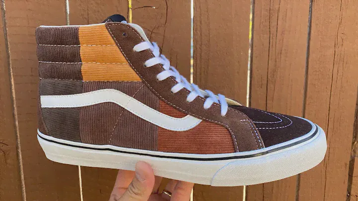 Vans Review: Vans Vault x Noah “Corduroy Patchwork” Sk8-Hi Reissue PW VLT LX (Brown)