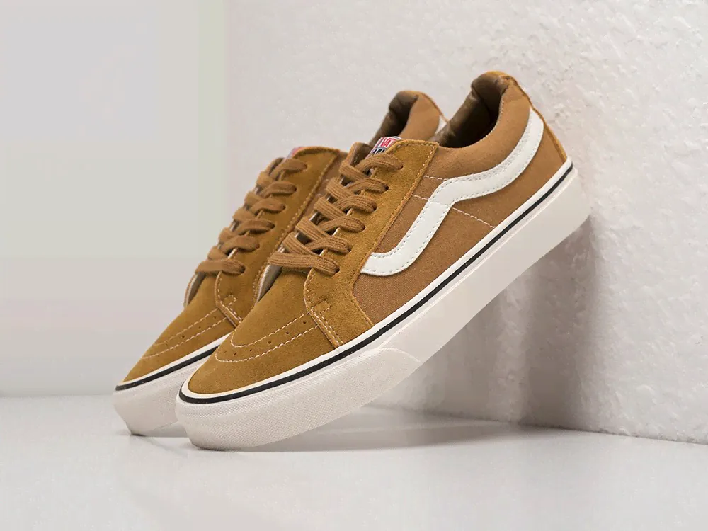 Кеды VANS Sk8 Low цвет Коричневый-2