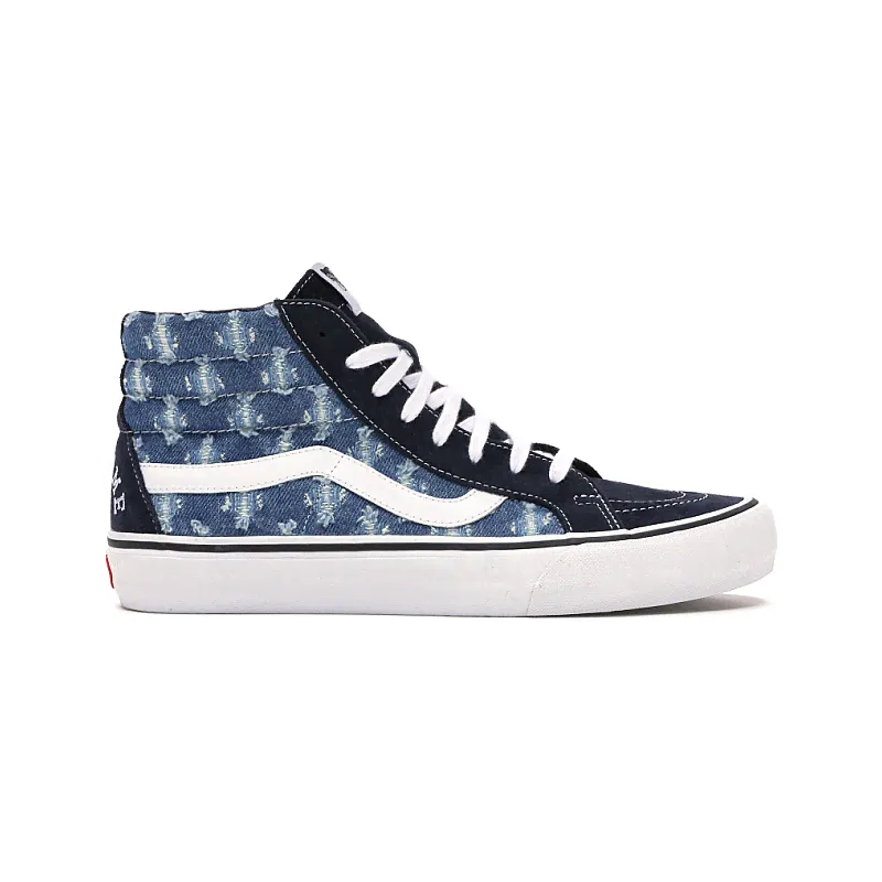 Vans Vans Sk8-Hi Supreme Hole Punch Denim Blue-0