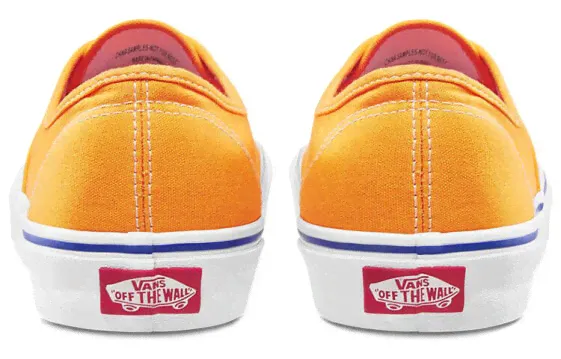 Кеды Vans Authentic оранжевого цвета-0