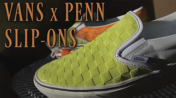 Vans x Penn Slip-Ons Unboxing