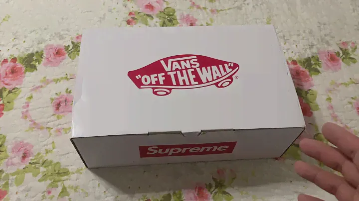 New Supreme x Vans Unboxing Pick Up Diamond Plate Ep. 1