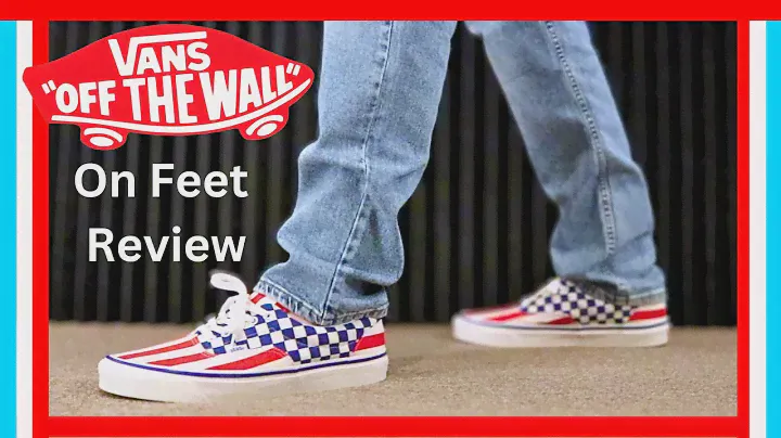 Vans Era 95 DX Anaheim Factory Red Stripes Blue Checkers Skateboard Shoe **ON FEET** Review