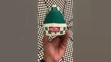Vans Slip On Checkerboard SideWall Ultramar Green/White