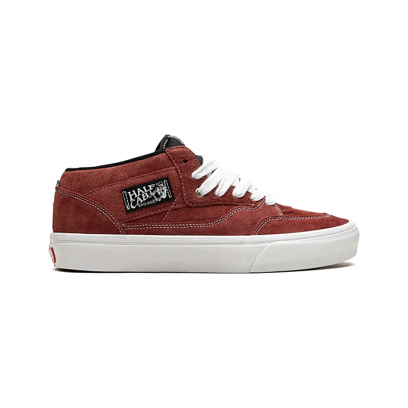 Vans Skate Half Cab 92 Pig Suede Brick-0