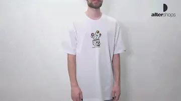VANS "OFF THE WALL" SPROUTING T-SHIRT VN0A5KCOWHT