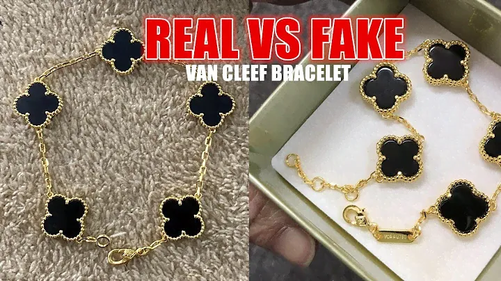 Real vs Fake Van Cleef Bracelet Detailed Comparison from Suplook