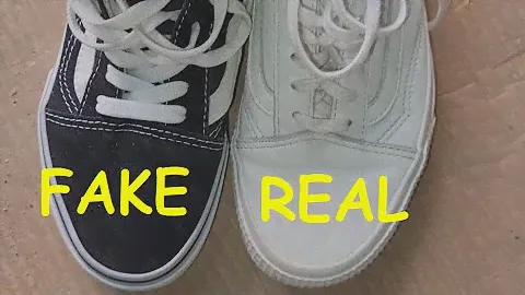 Vans sneakers real vs fake. How to spot fake Vans old skool shoes
