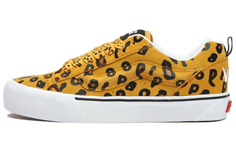 Imran Potato x Vans Vault Knu -Skool VR3 LX 联名 豹纹 板鞋 男女同款 黄色 / Кроссовки Vans Imran Potato VN0A7Q5JB3G-0